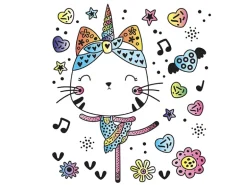 Mes tableaux en peinture magique - Caticorns