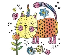 Mes tableaux en peinture magique - Caticorns