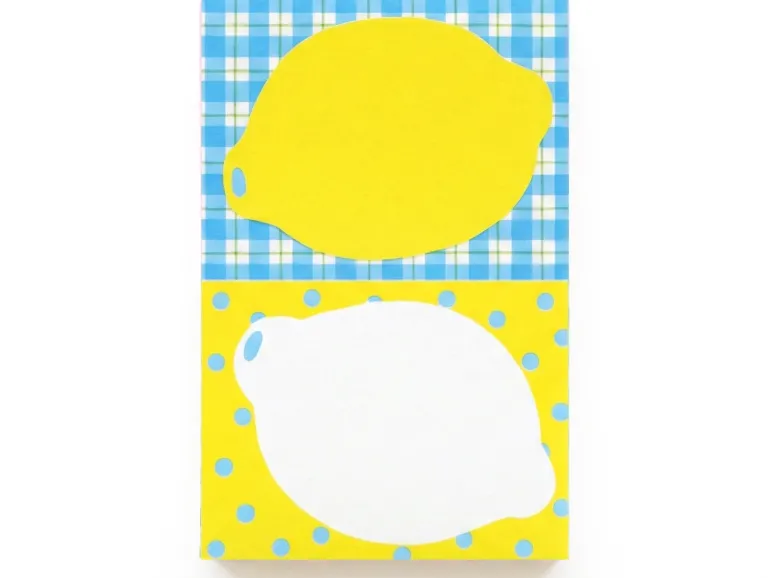 Mini Bloc Memo Citrons - Fruit Fries Design Lab