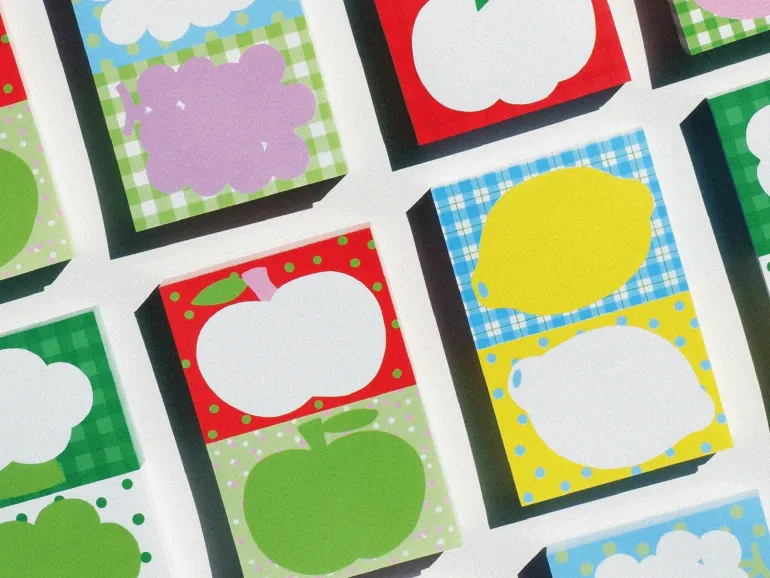 Mini Bloc Memo Citrons - Fruit Fries Design Lab