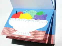 Mini bloc memo corbeille de fruits - Fruit fries Design Lab