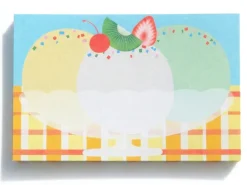 Mini bloc memo coupe glacée - Fruit fries Design Lab