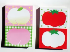 Mini Bloc Memo Pêches - Fruit fries Design Lab