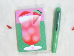 Mini bloc memo Summer jus de pastèque - Fruit fries Design Lab