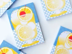 Mini bloc memo Summer Lemonade - Fruit fries Design Lab