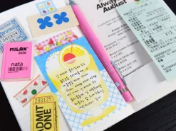 Mini bloc memo Summer Lemonade - Fruit fries Design Lab