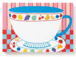 Mini bloc memo tasse vintage - Fruit fries Design Lab
