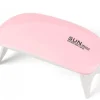 Mini lampe UV pour créations en résine - 13 x 6 cm - Rose