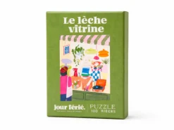 Mini puzzle Le lèche vitrine - 100 pièces - Jour Férié