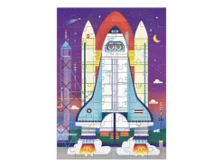 Mini Puzzle Space Shuttle - 48 pièces - Galison