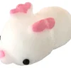 Mini squishy dragon blanc - anti stress