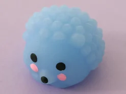 Mini squishy hérisson bleu - anti-stress