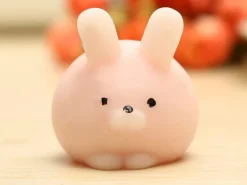 Mini squishy lapin rose mignon - anti-stress