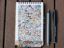 Mini stickers pour planner - zero per zero