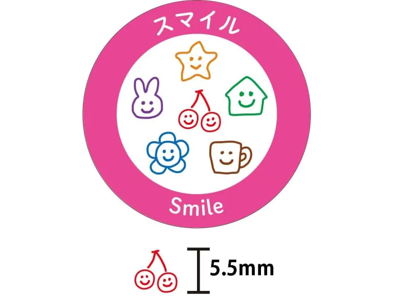 Mini tampons pochitto « Smile »