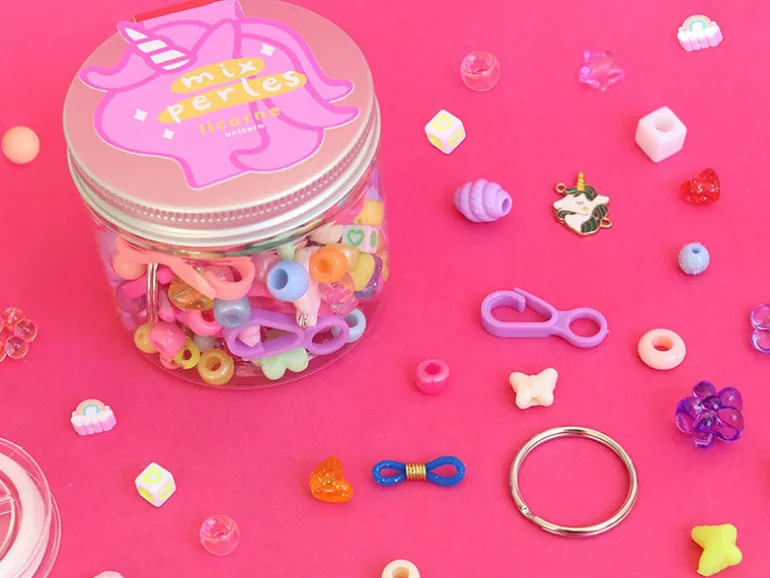 Mix de perles - Licorne