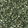 Miyuki Delicas 11/0 - Duracoat galvanized sea green DB-1845