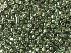 Miyuki Delicas 11/0 - Duracoat galvanized sea green DB-1845