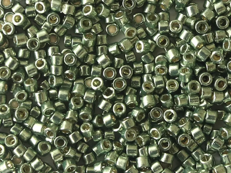 Miyuki Delicas 11/0 - Duracoat galvanized sea green DB-1845