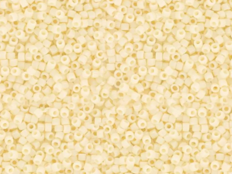 Miyuki Delicas 11/0 - Opaque dark cream 732