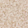 Miyuki delicas 11/0 - Opaque matte bisque white 1510