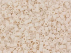 Miyuki delicas 11/0 - Opaque matte bisque white 1510