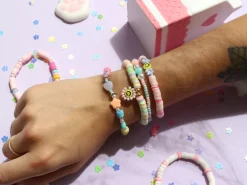Mélange de perles heishi et de breloques - Séoul