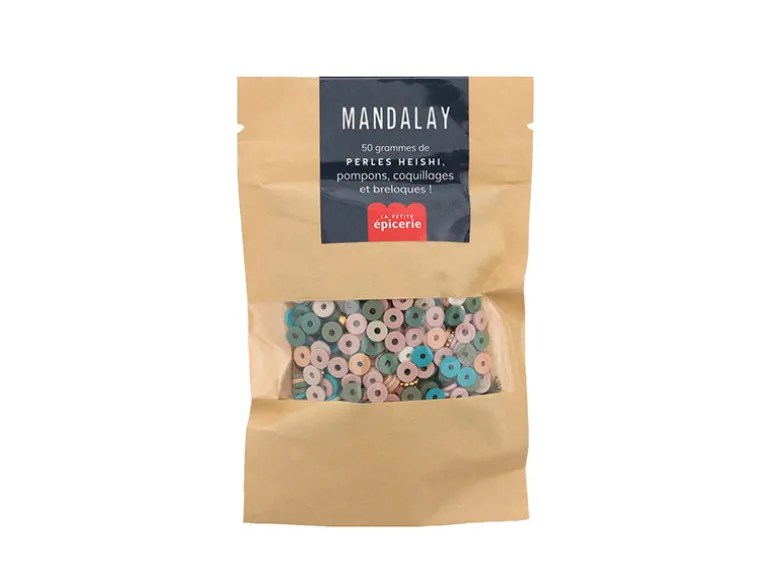 Mélange de perles heishi et de breloques - Mandalay