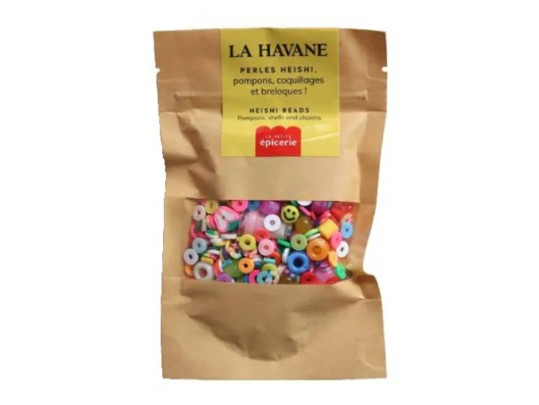 Mélange de perles heishi et de breloques - La Havane