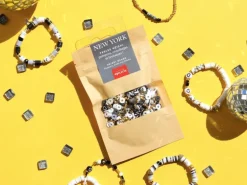 Mélange de perles heishi et de breloques - New York