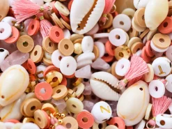 Mélange de perles heishi et de breloques - Marrakech
