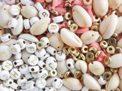 Mélange de perles heishi et de breloques - Marrakech