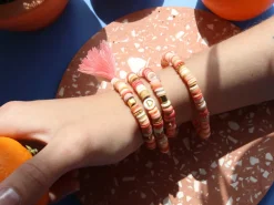 Mélange de perles heishi et de breloques - Marrakech