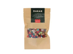 Mélange de perles heishi et de breloques - Dakar