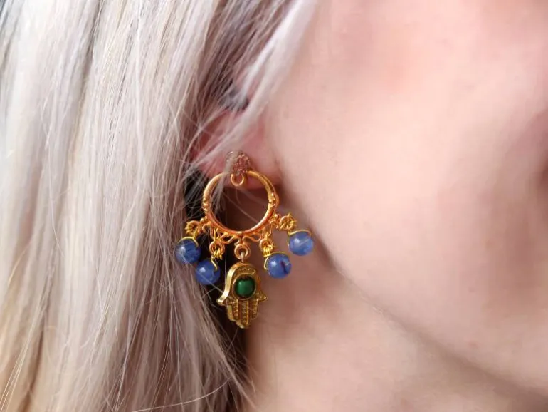 Mélange de perles heishi et de breloques - Istanbul