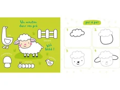 Mon ardoise magique Les animaux pour Dessiner pas à pas