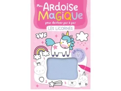 Mon ardoise magique pour dessiner pas à pas - Licorne