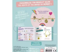 Mon bracelet à personnaliser – Chaîne dorée & 10 médaillons