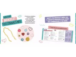 Mon bracelet à personnaliser – Chaîne dorée & 10 médaillons