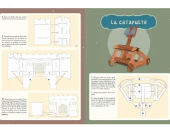 Mon fantastique château fort à construire - Auzou