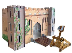 Mon fantastique château fort à construire - Auzou