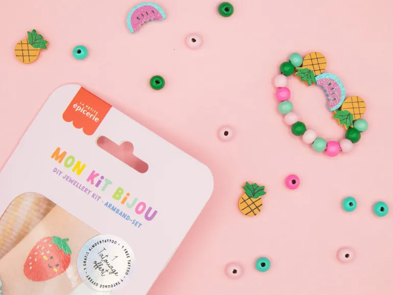 Mon kit bijou enfant - Bracelet fruits