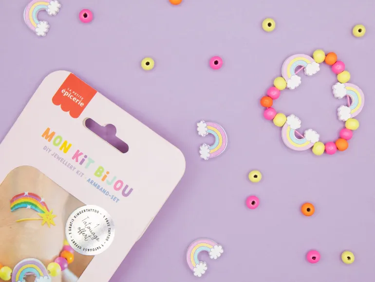 Mon kit bijou enfant - Bracelet arc-en-ciel