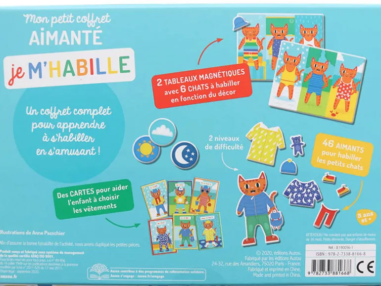Mon petit coffret aimanté - Je m'habille