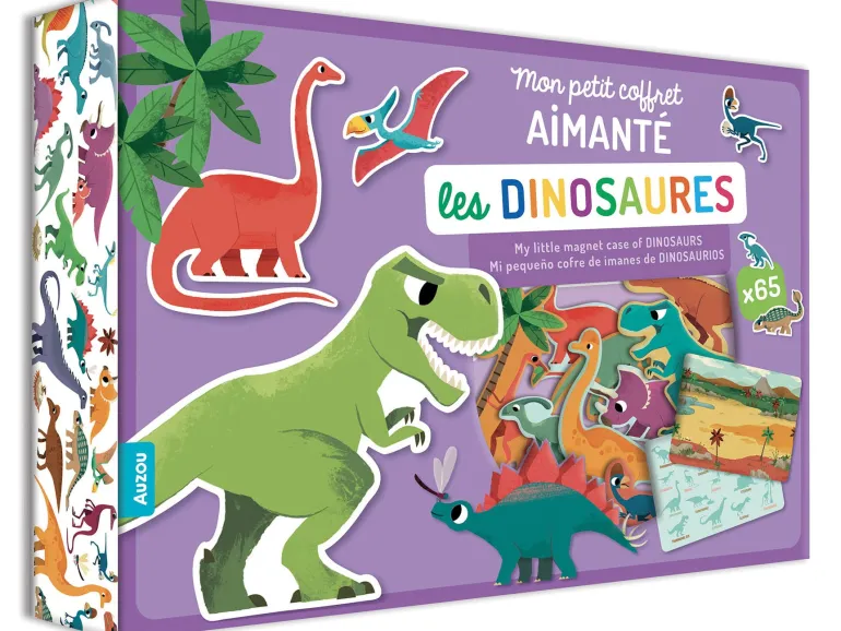 Mon petit coffret aimanté – Les dinosaures