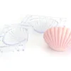 Moule en plastique - Bougie grand coquillage