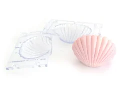 Moule en plastique - Bougie grand coquillage