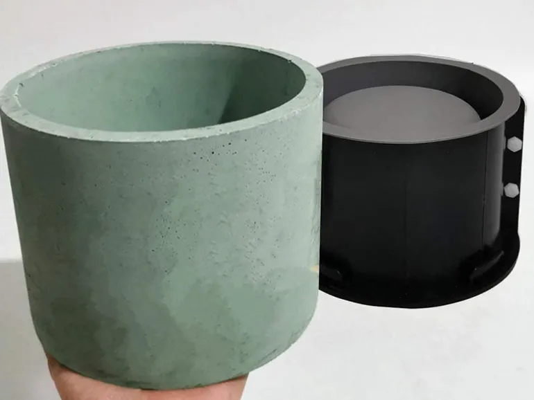 Moule en plastique et silicone - Pot XXL