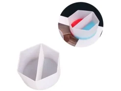 Moule en silicone - 2 compartiments pour effet marbré