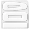Moule en silicone - barrettes tendances